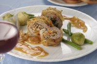 Зразы из баранины с курагой