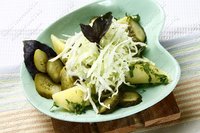 Салат из картофеля и капусты