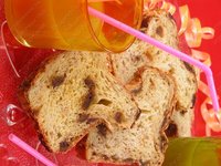 Творожный хлеб с фруктами