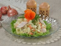 Салат с курицей