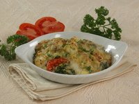 Запеканка рыбная с овощами