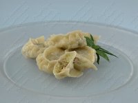 Вареники с капустой и грибами