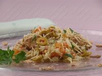 Паэлья с куриными окорочками