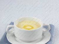 Суп молочный манный с тыквой