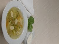 Рассольник с клецками