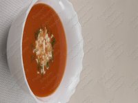 Суп из помидоров с брынзой