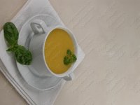 Суп-пюре из тыквы с картофелем