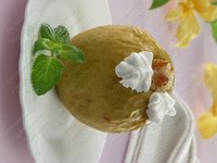 Яблоки фаршированные рисом и изюмом