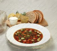 Окрошка с краб мясом V