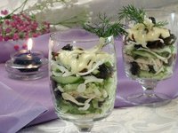 Салат -коктейль из курицы