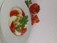 Салат картофельный с луком