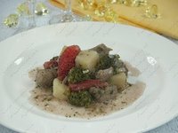 Папинья с мясом