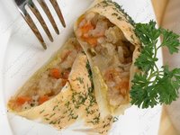 Конвертики капустные с овощами