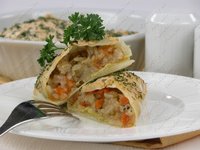 Конвертики капустные с овощами