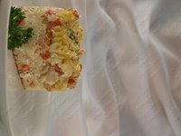 Макаронная запеканка с курицей