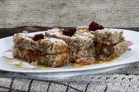 Пасхальный пирог с орехами