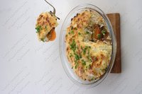 Запеканка картофельная с овощами