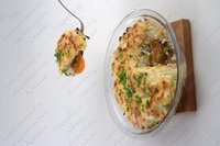 Запеканка картофельная с овощами