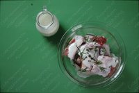Ребрышки в йогуртово-винном соусе