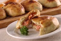 Картофельные пирожки с рыбой