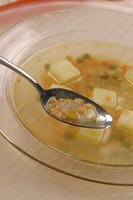 Суп картофельный с бобовыми
