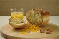 Апельсиново-миндальный хлеб