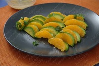 Салат из апельсинов и авокадо