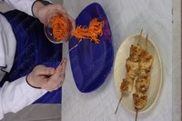 Ароматные куриные шашлычки