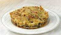 Запеканка из макарон с овощами