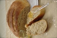 Медово-пшеничный хлеб на кефире