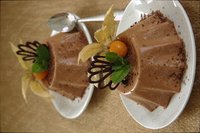 Шоколадное суфле с ромом