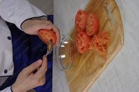 Соус из помидор с базиликом и чесноком