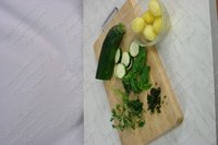 Форель тушеная с овощами