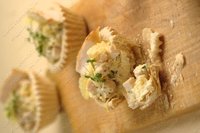 Тарталетки с начинкой из курицы