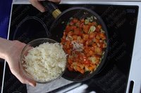 Курица в сливочном соусе с рисом по-испански