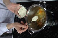 Блинчики фаршированные овощами