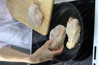 Кармашки из свинины с ананасами