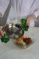 Салат из отварных субпродуктов